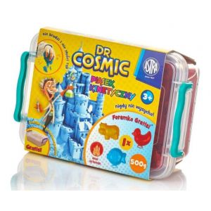 Piasek Kinetyczny Astra Cosmic, 1kg, Czerwony